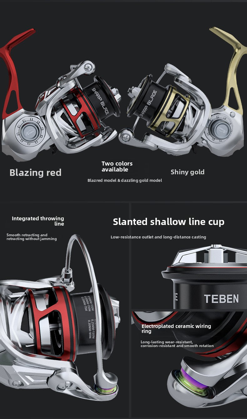 Jifeng Spinning Reel Wholesale 25 New Models Lure Carbon Fishing Reel Only 166g Micro Fishing Reel 5+1 Bearings