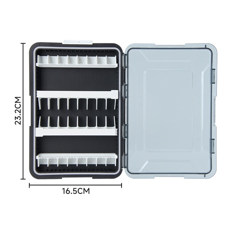 Fake Bait Box VIB Wave Crawling Zigzag Dog Pencil Lure Storage Box Multiple Combinations Lure Accessories Storage