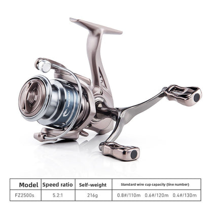 Mini Golf Lure Spinning Reel Stella Double Arm Fishing Reel Long Casting Micro Fishing Reel SW