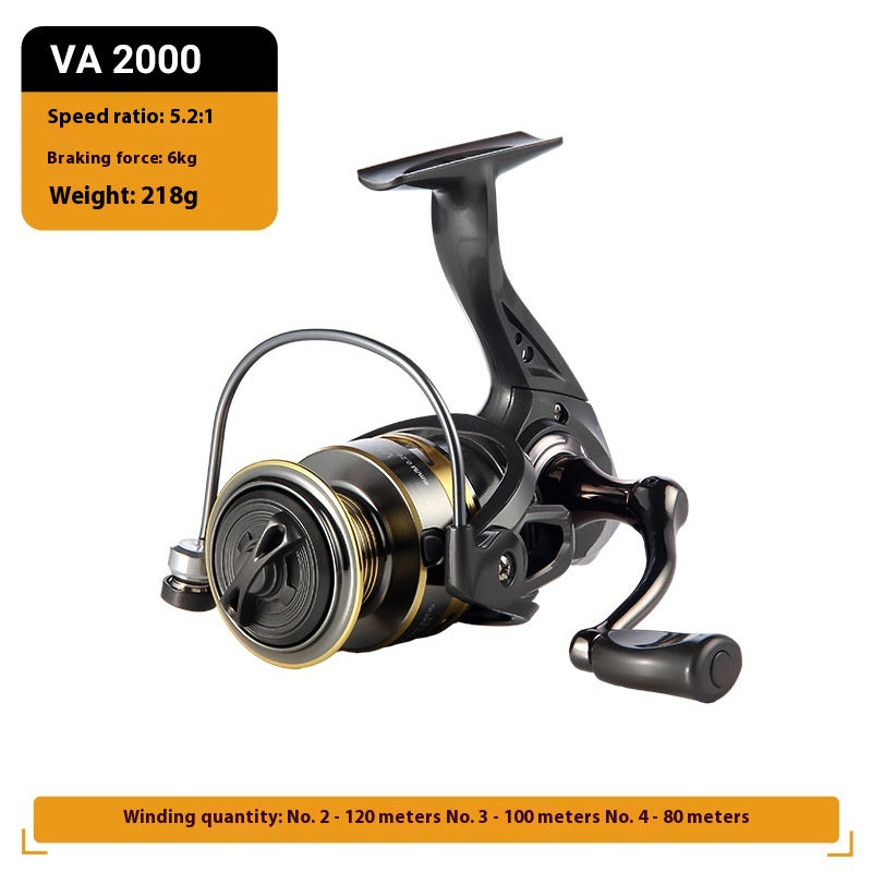 Gap-Free Lure Spinning Reel Wholesale Long Casting Universal Fishing Reel Casting Rod Sea Rod Fishing Reel Smooth Fishing Line Reel