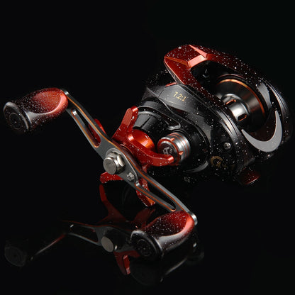 Lure Baitcasting Reel Wholesale Metal Long Casting Anti-Explosion Line Fishing Reel 7.2:1 Fishing Reel Cross-Border New Product Sea Fishing Reel
