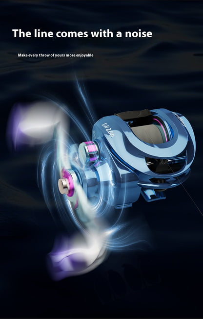 Triple Brake Anti-Explosion Line Water Drop Reel Lure Casting Reel 5+1 Micro Fishing Reel Cross-Border Fishing Reel DN