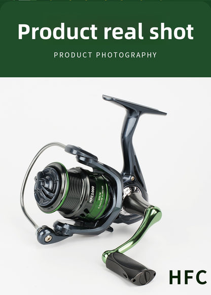 Fishing Reel Lure Metal Lure Spinning Reel Double Grip Pellet Micro Shallow Line Cup Fishing Reel Fishing Line Reel Fishing Reel