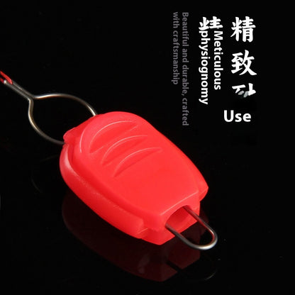 Water Drop Reel Line Stopper Line Stopper Lure Line Clip Small Accessories Wholesale with Silicone Cover 5 Colors
