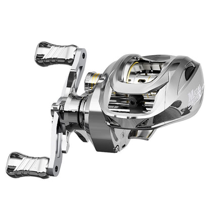 Metal Plated Fishing Reel Carbon Lure Baitcasting Reel Short Shaft Line Cup Fishing Reel 7.1:1 Micro Fishing Reel Wholesale