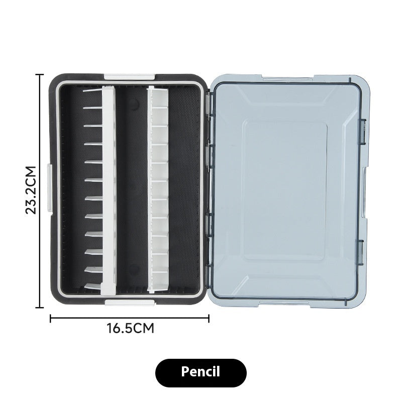 Fake Bait Box VIB Wave Crawling Zigzag Dog Pencil Lure Storage Box Multiple Combinations Lure Accessories Storage
