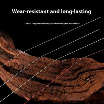 Lure Long Casting 4 Strands PE Line Micro Fishing Line 0.2 Line Dyneema Braided Fishing Line Main Fishing Line
