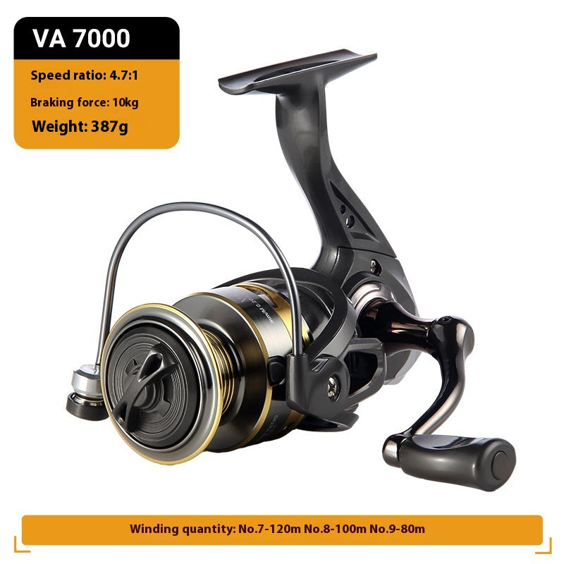 Gap-Free Lure Spinning Reel Wholesale Long Casting Universal Fishing Reel Casting Rod Sea Rod Fishing Reel Smooth Fishing Line Reel