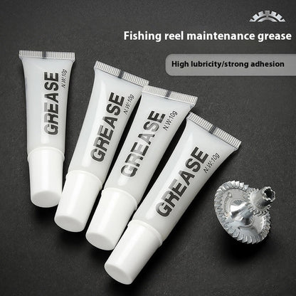 Fishing Reel Maintenance Grease 10g Spinning Reel Bearing Gear Lubricant Water Drop Reel Red Rod Maintenance Lubricant