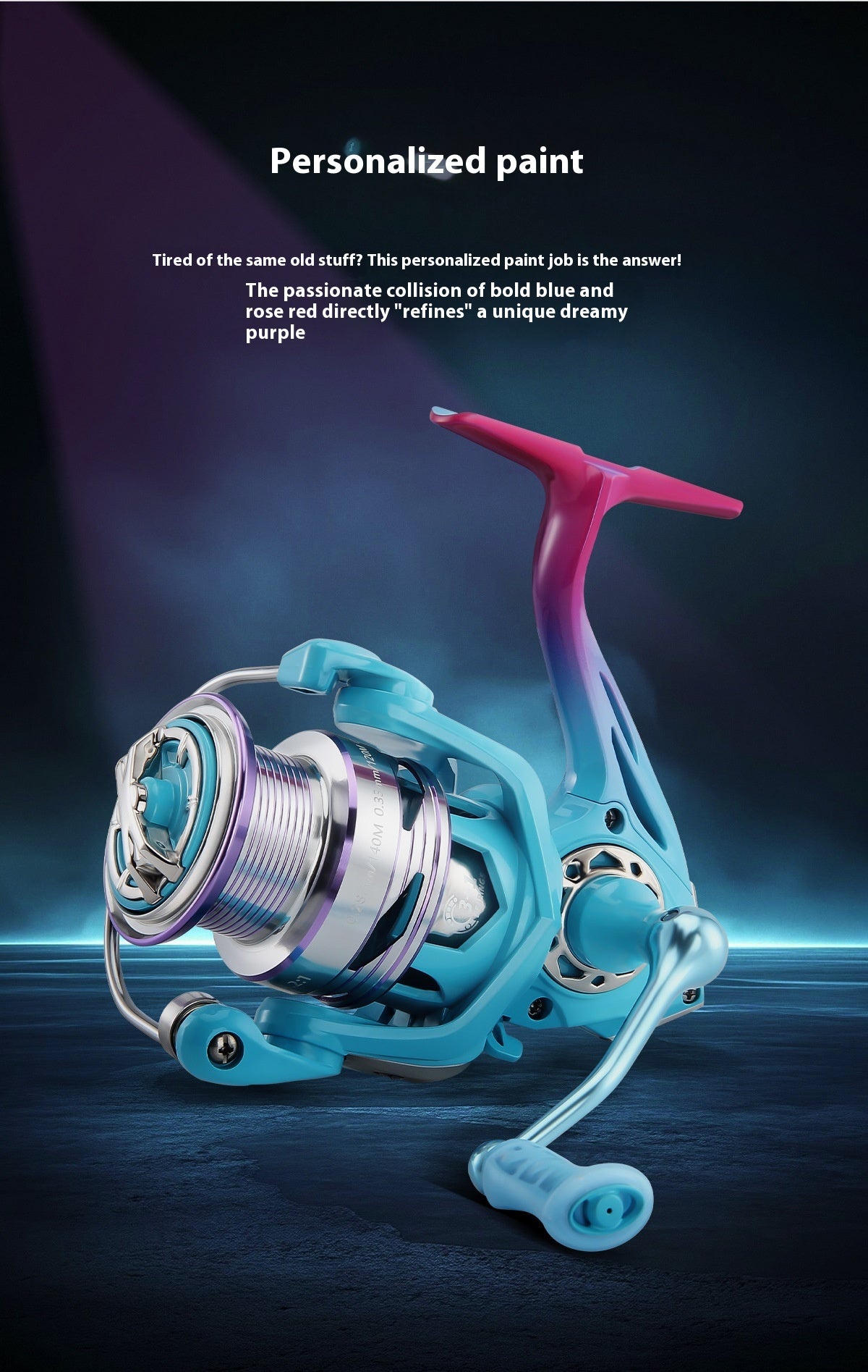 Anti-Explosion Line Long Casting Spinning Reel Wholesale 3+1 Gap-Free Fishing Reel 5.2:1 Double Arm Fishing Reel Micro Reel