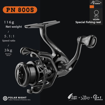 Jiye Carbon Spinning Reel Micro Lure Fishing Reel for Mouthfish and Whitebait 115g Long Casting Sea Rod Reel Sea Fishing Reel Wholesale