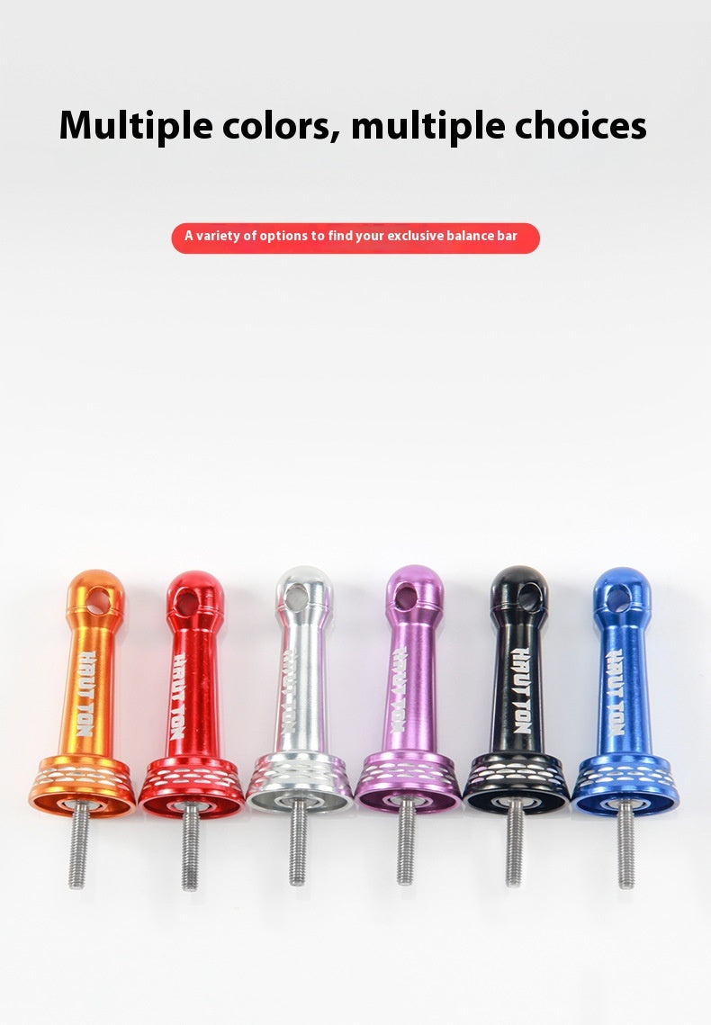 Spinning Wheel Metal Balance Rod Fishing Wheel Anti-Collision Rod Modified Fishing Wheel Rocker Arm Nut Accessories Can Hang Bait
