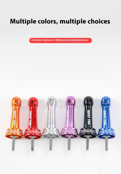 Spinning Wheel Metal Balance Rod Fishing Wheel Anti-Collision Rod Modified Fishing Wheel Rocker Arm Nut Accessories Can Hang Bait