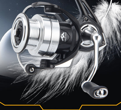 Night Blade Spinning Reel Lure Casting Reel Carbon Fiber Saltwater Resistant Fishing Reel 5+1 Stainless Steel Bearing Micro Reel