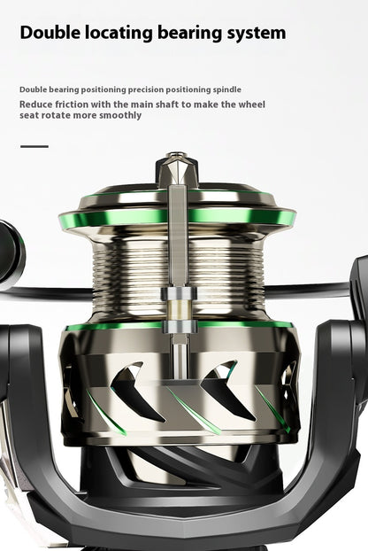 Lure Micro Spinning Reel Wholesale Full Metal Line Cup Fishing Reel Long Casting Sea Rod Reel Fishing Reel MK Second Generation