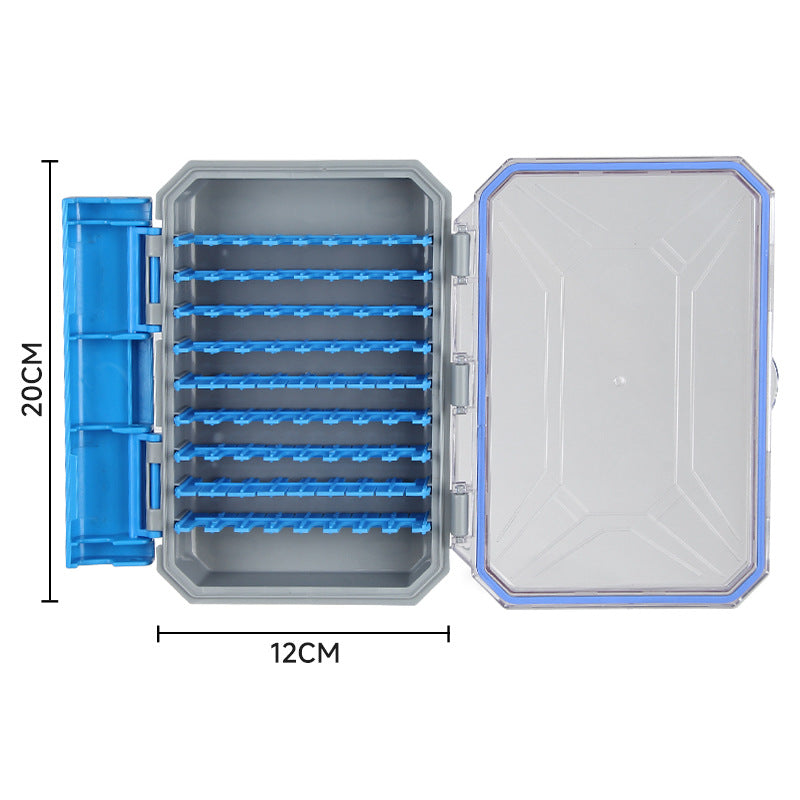Fake Bait Box VIB Wave Crawling Zigzag Dog Pencil Lure Storage Box Multiple Combinations Lure Accessories Storage