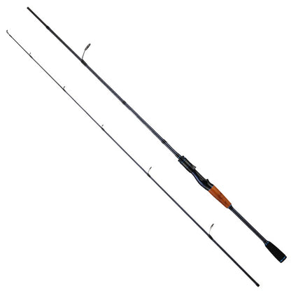 Full Fuji O-Ring ML Hardness 1.98m Long Casting Lure Rod Solid Wood Handle Cross Carbon Swordfish Rod Wholesale