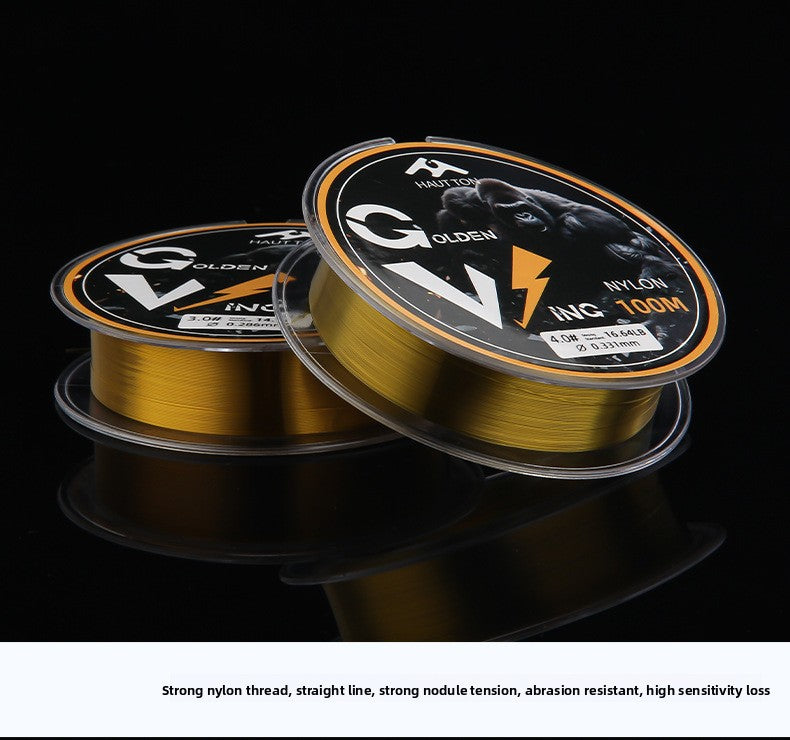 100m Lure-Specific Nylon Line Fishing Line Main Line Strong Heavy-Duty Line Long Cast Rock Fishing Fishing Line Subline