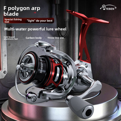 Jifeng Spinning Reel Wholesale 25 New Models Lure Carbon Fishing Reel Only 166g Micro Fishing Reel 5+1 Bearings