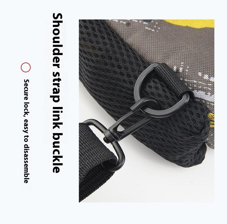 Lure Bag 2025 New Multifunctional Fishing Bag with Rod Insert Camouflage Outdoor Single Shoulder Crossbody Bag Lure Waist Bag