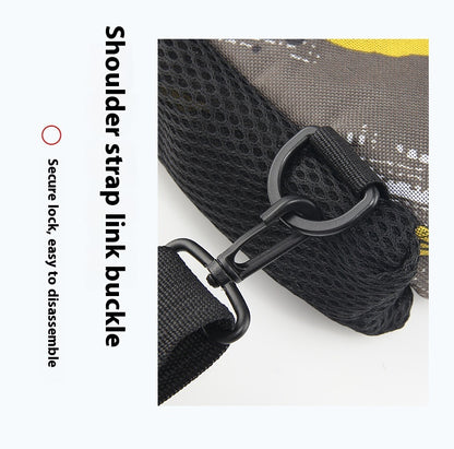 Lure Bag 2025 New Multifunctional Fishing Bag with Rod Insert Camouflage Outdoor Single Shoulder Crossbody Bag Lure Waist Bag