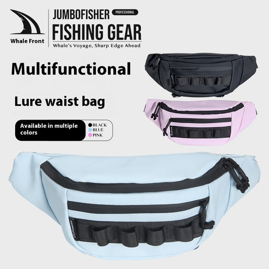 Multifunctional Lure Bag Wholesale Large Capacity Fishing Waist Bag Waterproof Crossbody Bag Lure Waist Bag Outdoor Bag