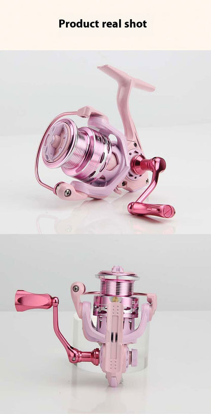 Spinning Reel Wholesale Lure Fishing Reel Full Metal Micro Line Cup Sea Rod Reel Macaron Sea Fishing Reel Fish Reel DS