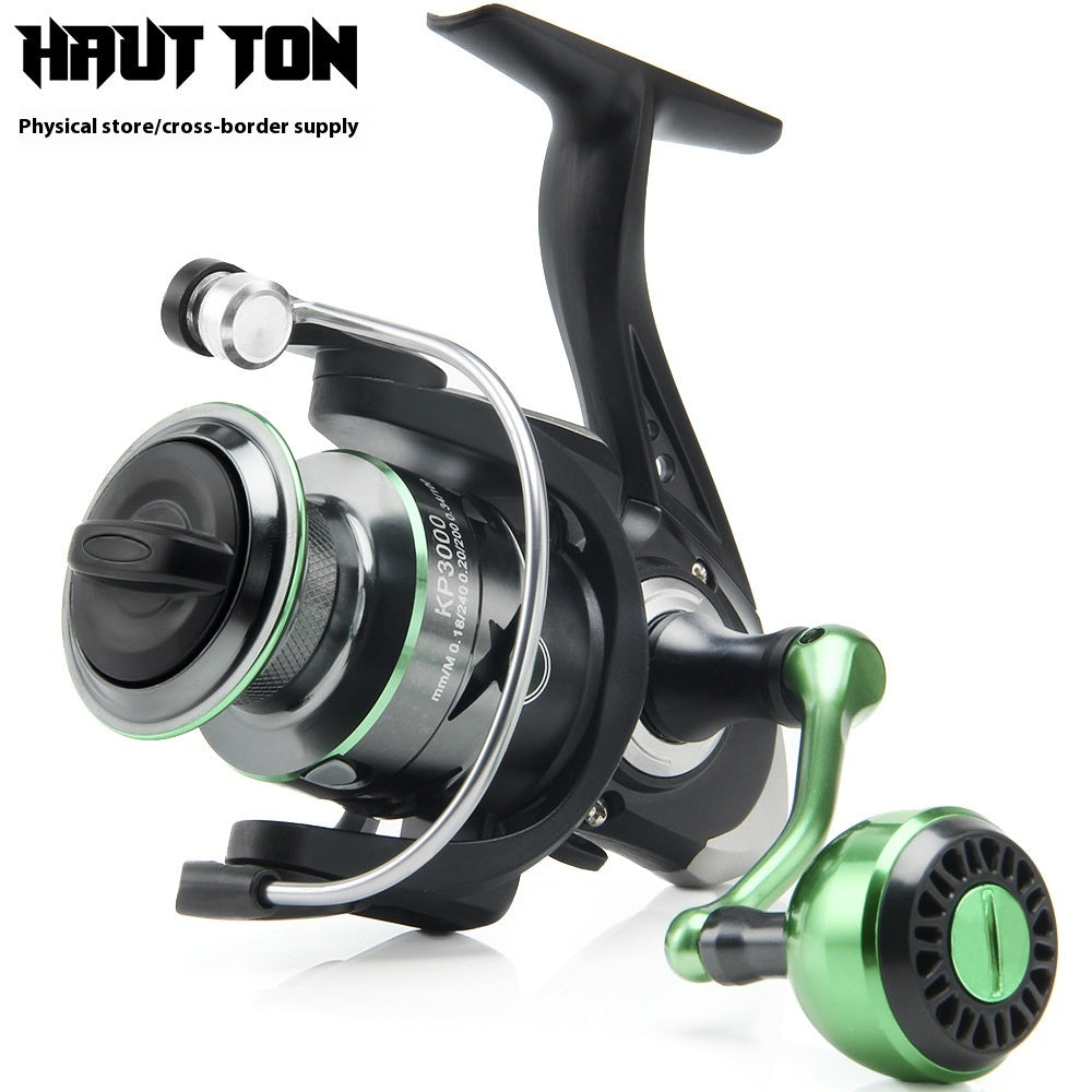 Full Metal Line Cup Lure Spinning Reel Wholesale Fishing Reel Long Casting Sea Rod Reel Sea Fishing Reel Snakehead Fishing Reel KP