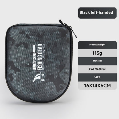 Whale Front Lure Baitcasting Reel Universal Camouflage Storage Bag Thickened Shockproof Fishing Reel Protective Bag Wholesale Fishing Reel Protective Bag