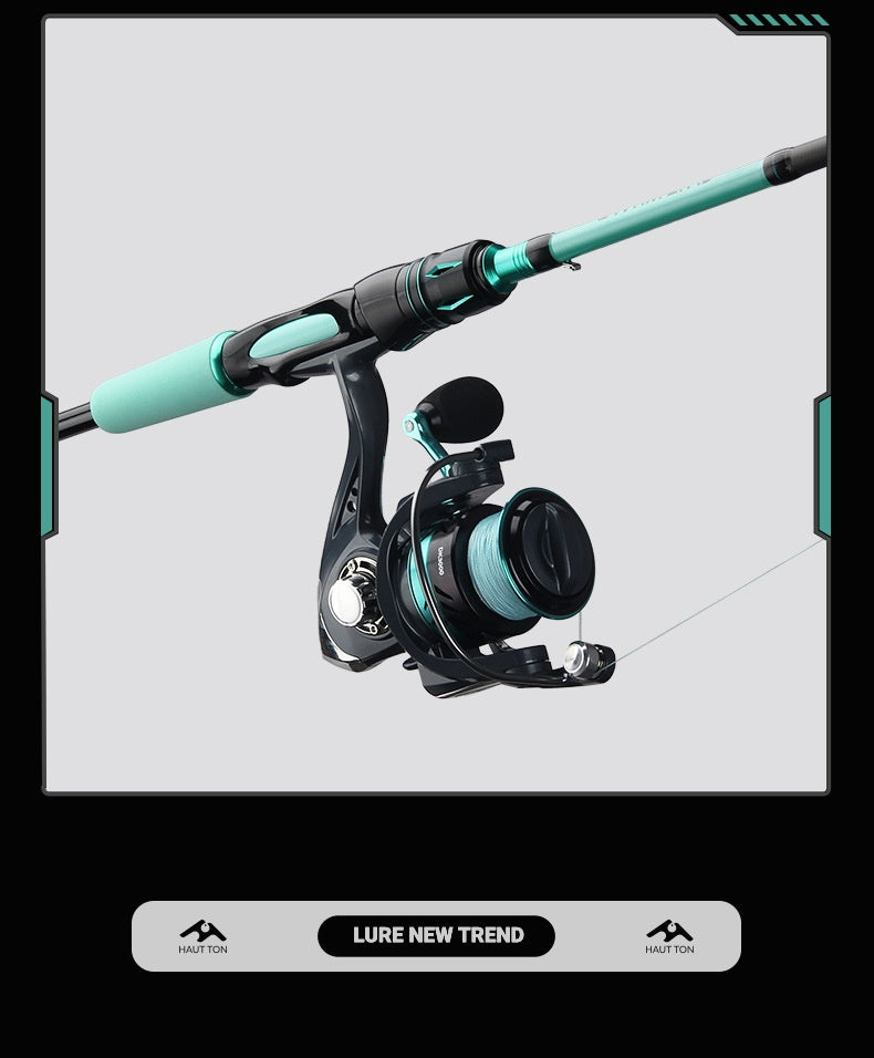 Long Casting Universal Lure Rod Double Rod Tip ML Adjustment UL Adjustment M Adjustment Carbon Fiber Fishing Rod Wholesale Mouth Rod Micro Rod