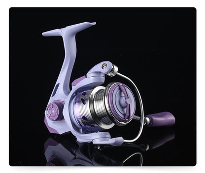 Gap-Free Lure Spinning Reel Wholesale Metal Line Cup Fishing Reel Micro Reel 4+1 Long Casting Fishing Reel Fishing Line Reel