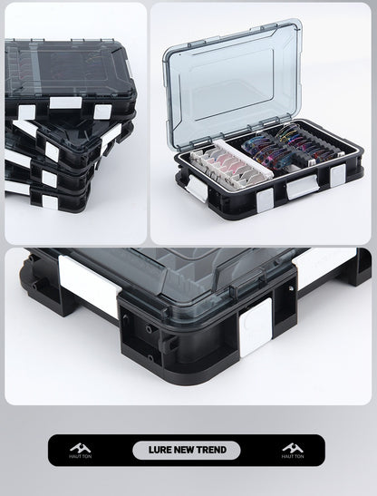 Fake Bait Box VIB Wave Crawling Zigzag Dog Pencil Lure Storage Box Multiple Combinations Lure Accessories Storage