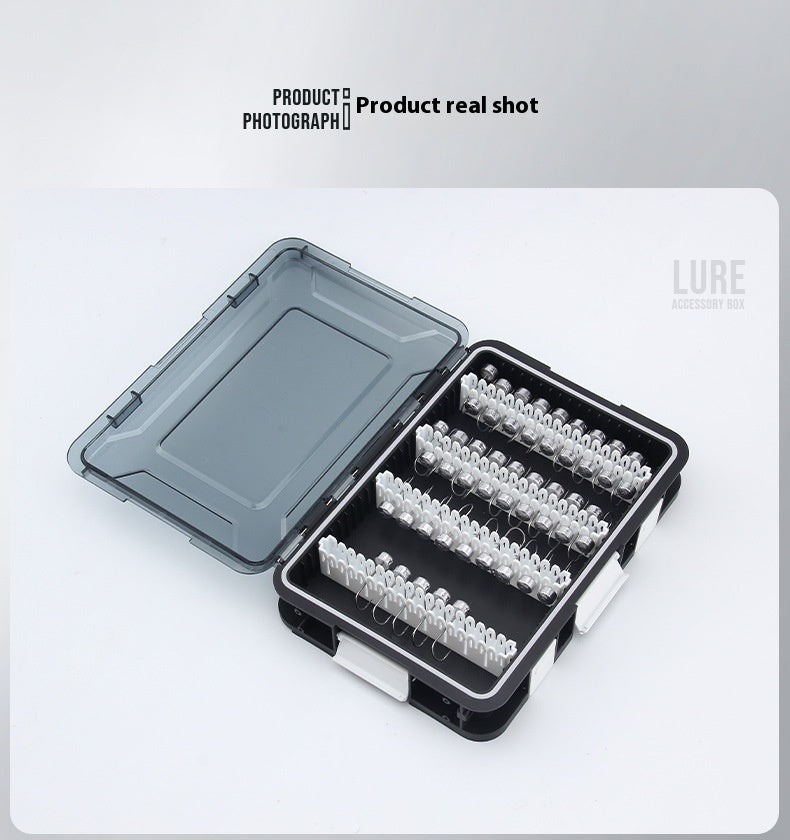 Fake Bait Box VIB Wave Crawling Zigzag Dog Pencil Lure Storage Box Multiple Combinations Lure Accessories Storage