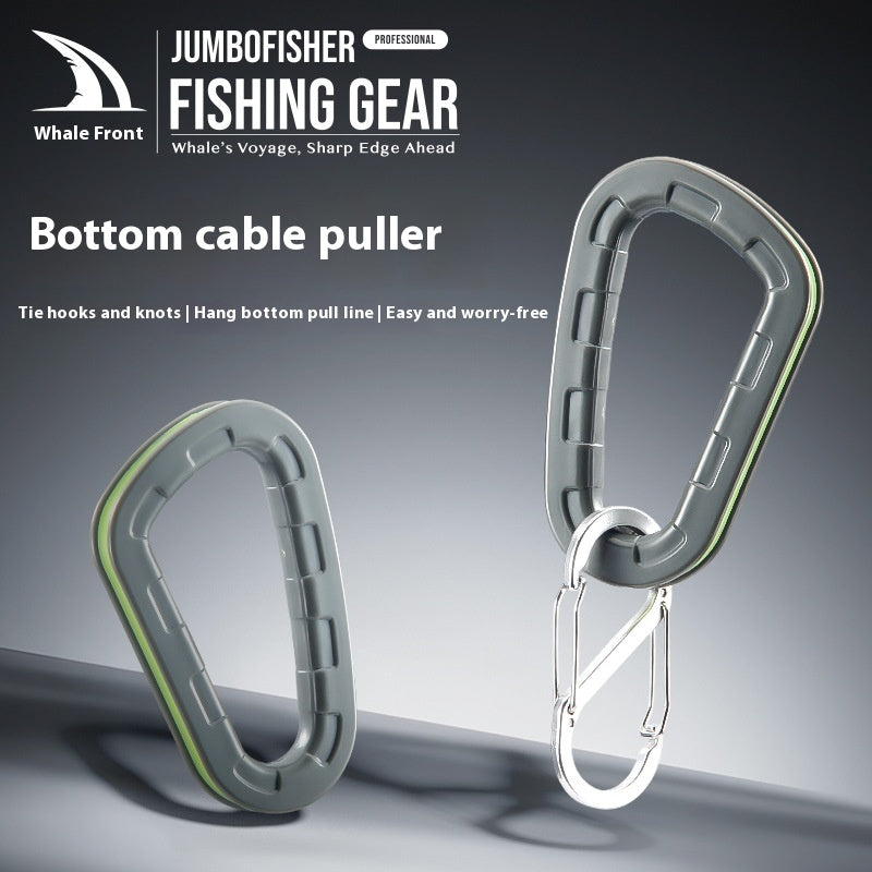 Lure PE Line Durable Nylon Line Bottom Hanging Line Device with Locking Buckle, Rod-Friendly Outdoor Line Breaker