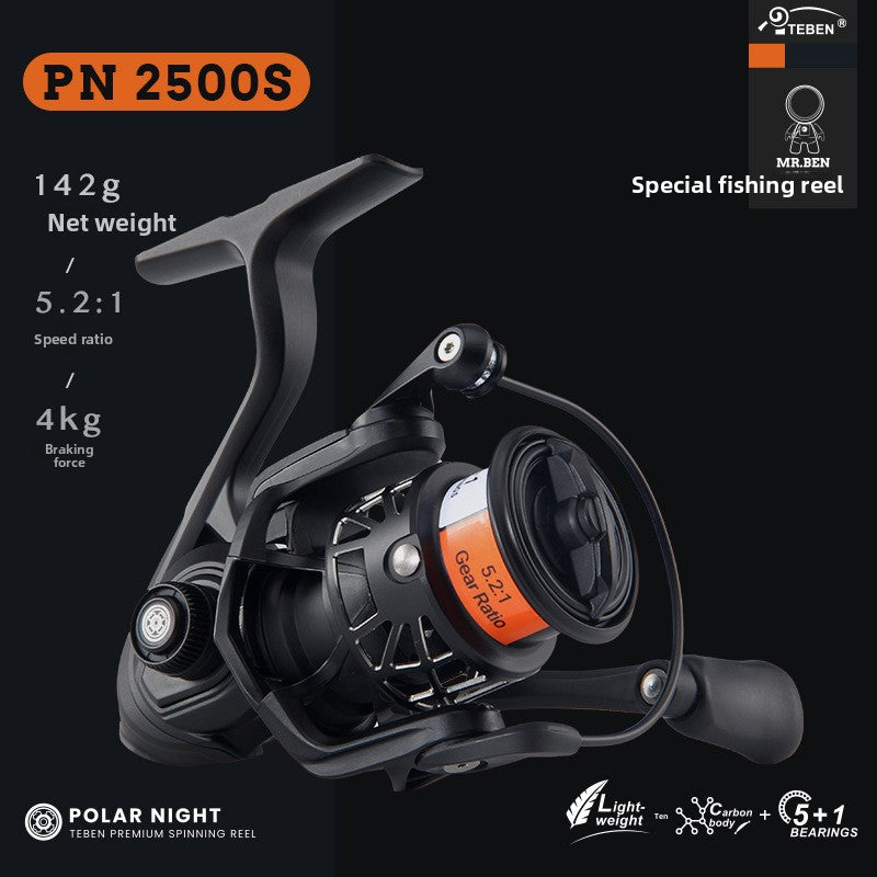 Jiye Carbon Spinning Reel Micro Lure Fishing Reel for Mouthfish and Whitebait 115g Long Casting Sea Rod Reel Sea Fishing Reel Wholesale