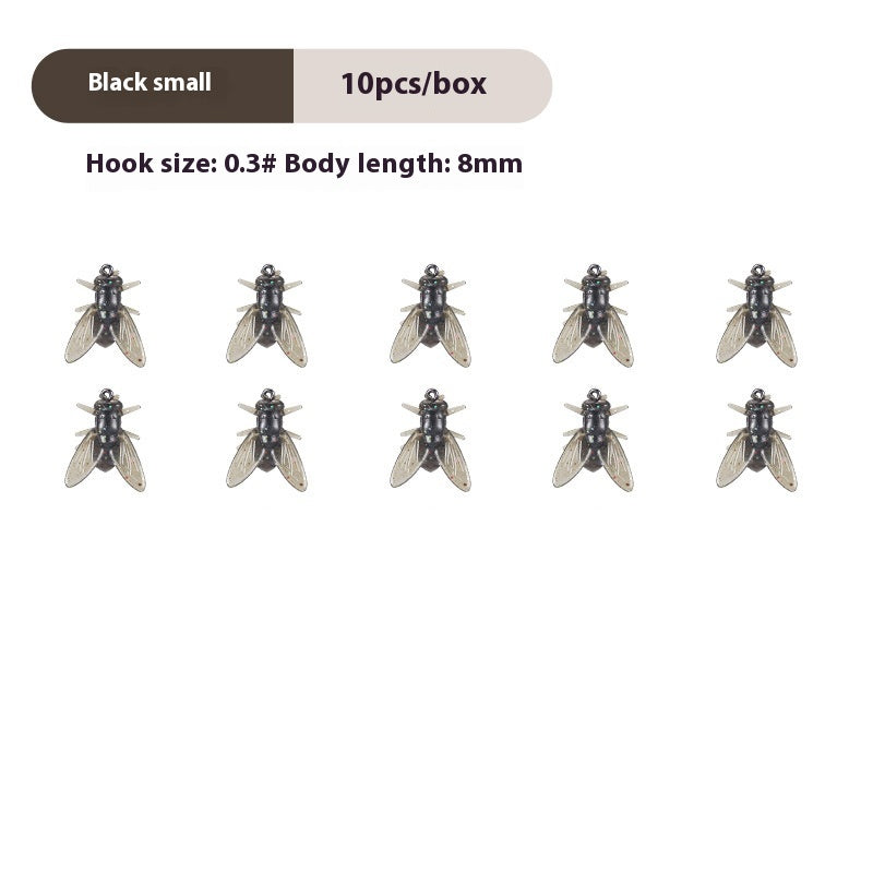 Lure Fly Hook Soft Bait Bionic Insect Fake Bait Fly Hook with Fish Attractant for Stream Fishing for Mouthfish and Whitefish