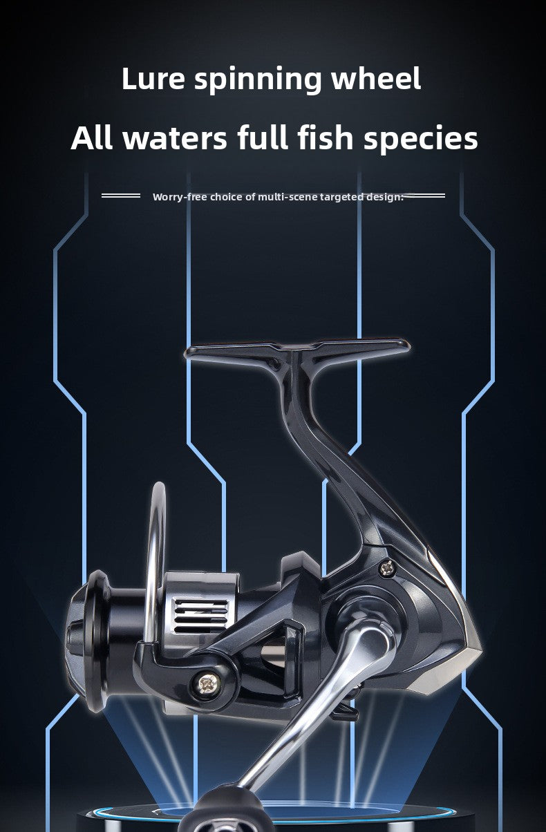 Fishing Reel Wholesale Long Casting Reel Sea Rod Reel Sea Fishing Reel Micro Lure Spinning Reel 5.2:1 BS