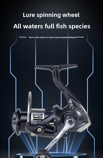 Fishing Reel Wholesale Long Casting Reel Sea Rod Reel Sea Fishing Reel Micro Lure Spinning Reel 5.2:1 BS