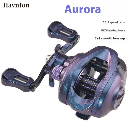 Lure Baitcasting Reel Wholesale Temu Cross-Border Universal Line Cup Fishing Reel Sea Rod Reel Black Colorful Fishing Reel ND