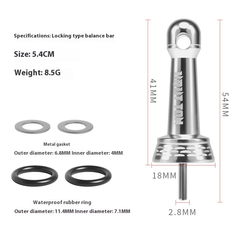 Spinning Wheel Metal Double Crank Arm Fishing Wheel CNC Crank Handle DIY Modified Grip Compatible with 1000-4000 Models