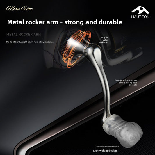 No Gap Fishing Reel Wholesale Fishing Reel 4.8:1 Speed Ratio Lure Micro Spinning Reel 800 Model Shallow Line Cup MG