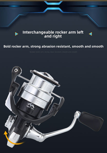 Night Blade Spinning Reel Lure Casting Reel Carbon Fiber Saltwater Resistant Fishing Reel 5+1 Stainless Steel Bearing Micro Reel