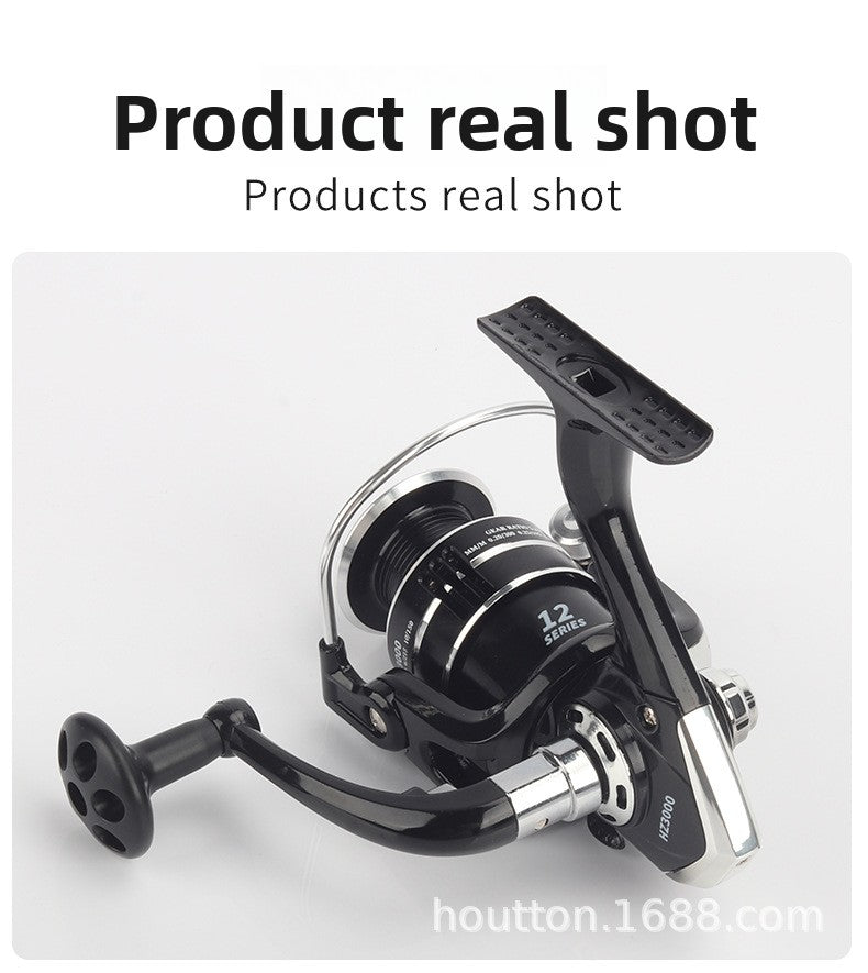 Sea Rod Fishing Reel Lure Casting Reel Wholesale Full Metal Line Cup Grip Pellet Fishing Reel Long Casting Sea Fishing Reel HZ