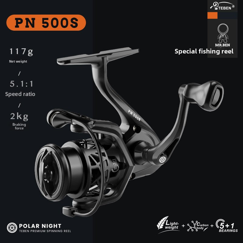 Jiye Carbon Spinning Reel Micro Lure Fishing Reel for Mouthfish and Whitebait 115g Long Casting Sea Rod Reel Sea Fishing Reel Wholesale