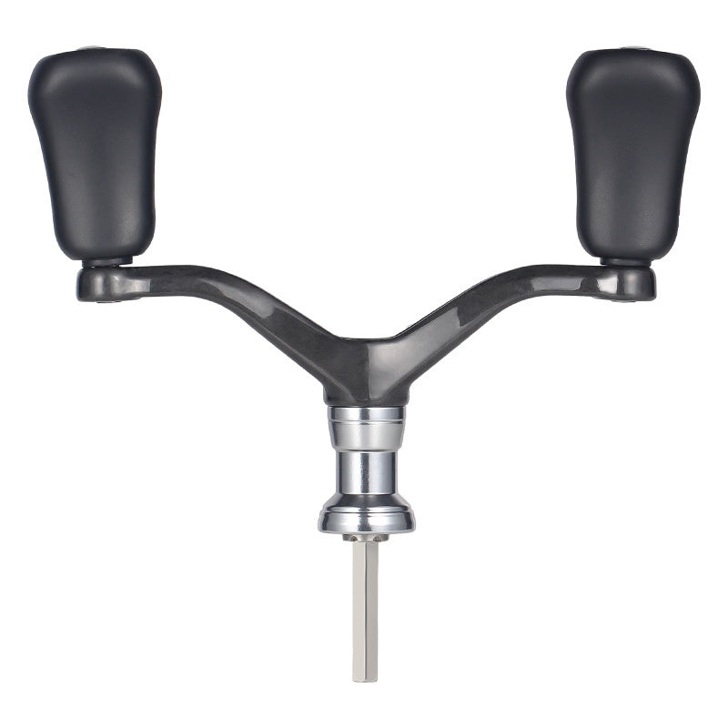 Carbon Spinning Wheel Single Handle Only 32g Four-Corner Double Handle 1000-4000 Model Universal Hexagonal Handle