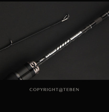 Full Fuji O-Ring Carbon Lure Rod Wholesale ML Adjustable Universal Long Casting Rod Four-Section Portable Travel Rod Only 99g