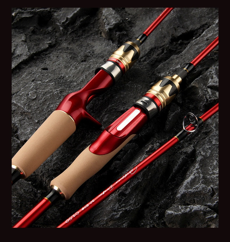 Offshore Boat Fishing Rod Long Casting Jigging Rod Carbon Fiber Sea Fishing Rod Fiberglass Fishing Rod One and a Half Sea Rod Squid Rod