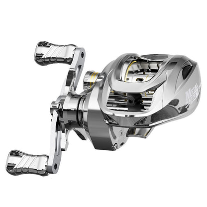 Metal Plated Fishing Reel Carbon Lure Baitcasting Reel Short Shaft Line Cup Fishing Reel 7.1:1 Micro Fishing Reel Wholesale