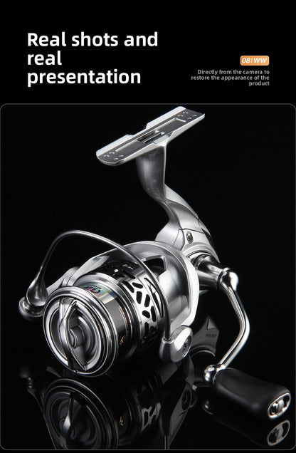 Integrated Casting Line Baitcasting Reel Screw-in Micro Fishing Reel 500 Type 800 Type 5+1 Long Casting Fishing Reel