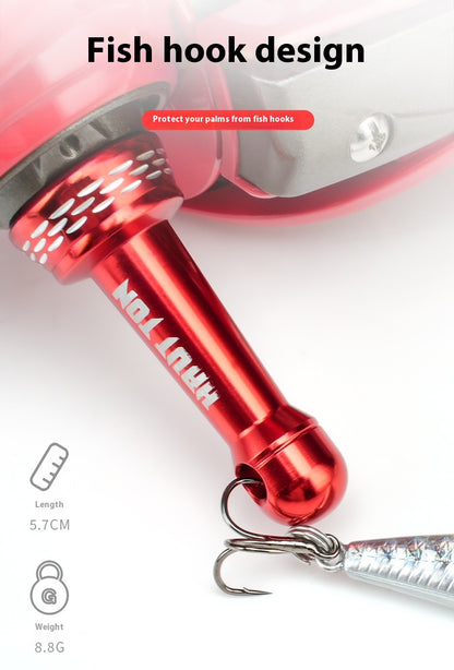 Spinning Wheel Metal Balance Rod Fishing Wheel Anti-Collision Rod Modified Fishing Wheel Rocker Arm Nut Accessories Can Hang Bait